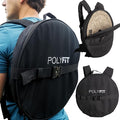 Polyfit PL8 Backpack for Olympic Weight Plates - Weighted Backpack for Strength Training Rucking and Gym Workouts - BLACK