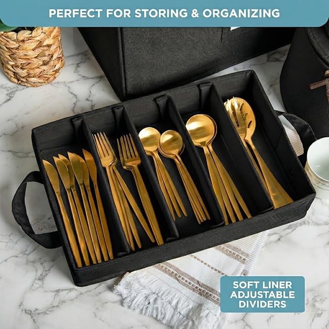 China Storage Hard Shell Containers 12-Piece Set Moving Boxes for Dinnerware Glasses Plates Mugs and Saucers Sturdy Dish Organizer with Dividers for Seasonal Storage - Service for 12 - Black