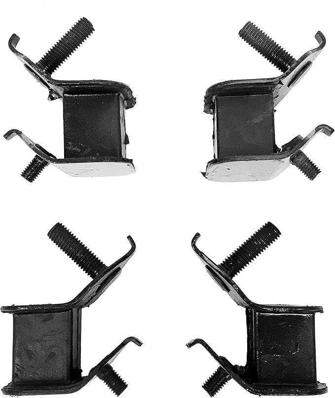 4 Same Large Thick Anti Vibration Rubber Mounts Replaces 11HP 13HP 389CC 420CC Gas Generator Replaces Harbor Freight Predator 7000/8750W 7250/9000 Watts Generator