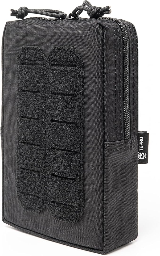 TSPRO Tactical Admin Pouch - Military EDC Utility Organizer for MOLLE Gear Tool &amp Accessories