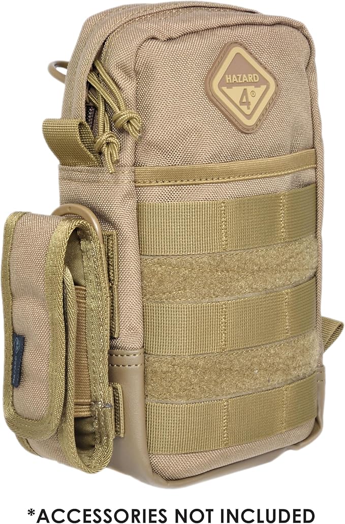Hazard 4 Hazard 4 Broadside Large Utility Pouch with Molle 9 X 5-Inch Black