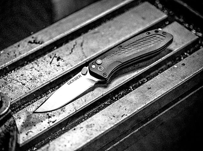 Gerber Gear 30-001205 US-Assist Assisted Opening Everyday Carry Pocket Knife Stainless Steel S30V Fine Edge