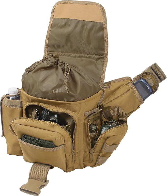 Rothco Advanced Tactical Bag - Durable EDC Shoulder Bag with Discreet Utility Storage
