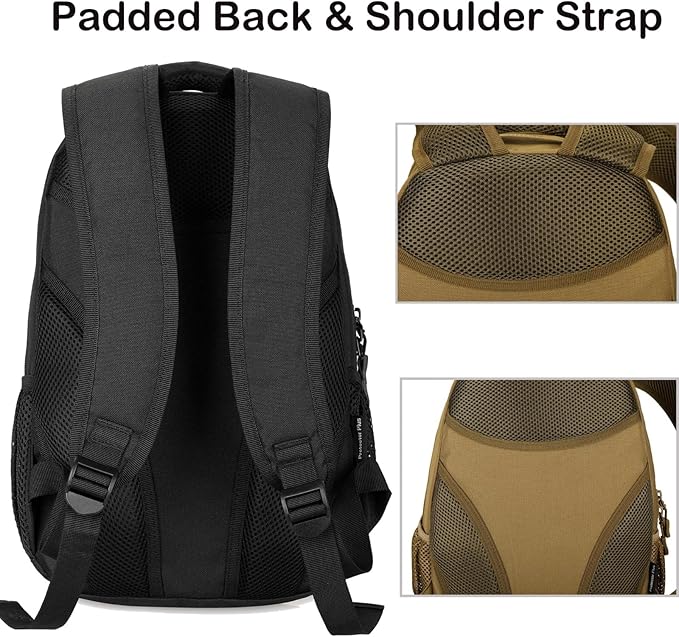 Military Tactical Backpack for Men Mini Daypack Small Tactical Assault Bag for Hunting Camping Trekking(Black)
