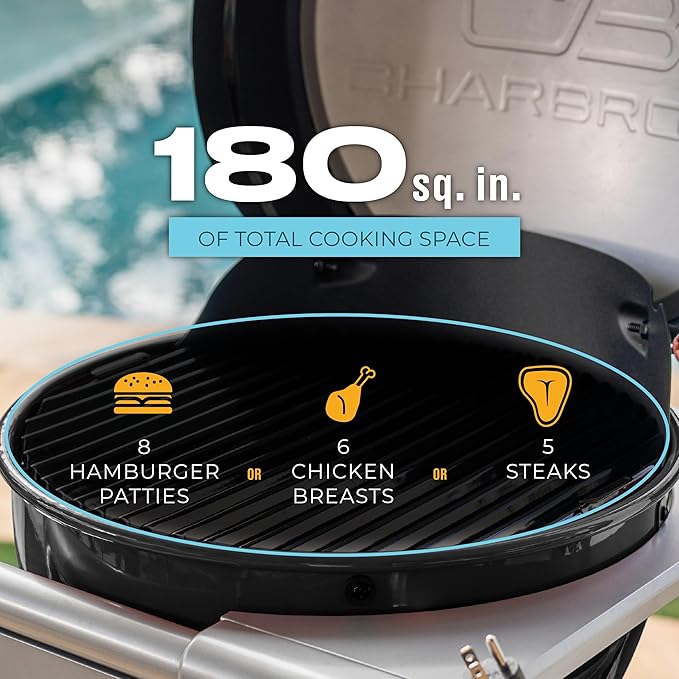 Charbroil Bistro Pro Tabletop Electric Grill Black - 25302149