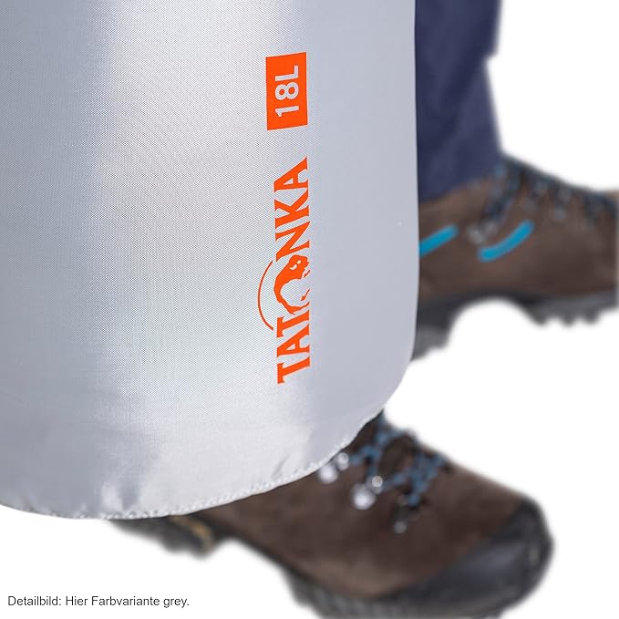 Tatonka Unisex - Adult Dry Bag 18 Litre Storage Bag Black Diameter 24 x 54 cm