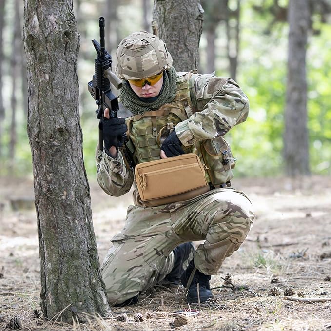 Small Tool Pouch Zipper Bag Molle Pouch General Purpose (GP) Pouch Pouch Organizer Multipurpose Storage Pouch