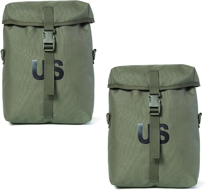 MT 2Pcs US Military MOLLE Sustainment Pouch Army Utility Pouch