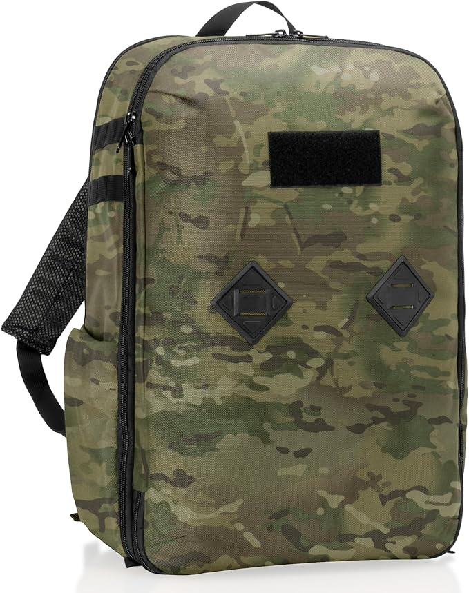 Xtreme Sight Line ~ Large Backpack ~ 16 Laptop Backpack with Removable Faraday Sleeve ~ Heavy-Duty Foam Padded &amp Multiple Large Compartments ~ 1000D Nylon/Spacer Mesh ~ MultiCam Camo