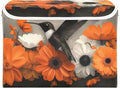 AIXIWAWA Lidded Storage Cube (Hummingbird Floral) Fabric Foldable Closet Bins with Flip Lid and Handles Organizer Basket Container 16.5 x 12.6 x 11.8 IN