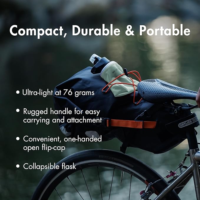 Katadyn BeFree 1.0L Ultralight Collapsible Water Filter Bottle for Hiking Camping Backpacking