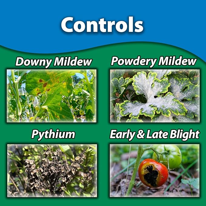 Monterey Complete Disease Control Bundled with Measuring Spoon - Fungicide &amp Bactericide for Control of Garden &amp Lawn Diseases - 1 Gallon