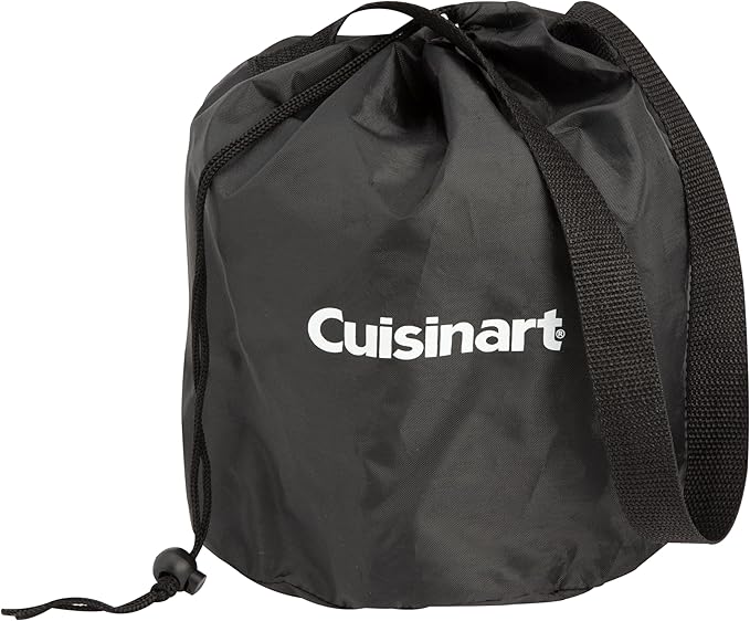 Cuisinart Cleanburn Smokeless Tabletop Fire Pit 7.5” Lightweight Portable Smokeless Fire Pit with Removable Base for Ash &amp Carry Bag Small Outdoor Heater for Patio Camping &amp RV Portable He