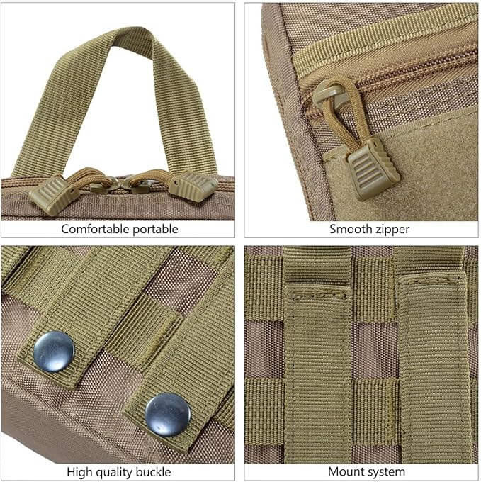 Tactical Molle Pouch Compact Water-Resistant EDC Bag Small Utility Pack