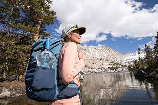 Platypus Quickdraw Ultralight Backpacking Water Filter Blue