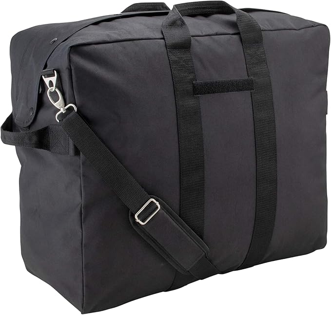 Kit Bag Backpack 600D Water-Resistant Polyester Hideaway Straps Reinforced Handles Black