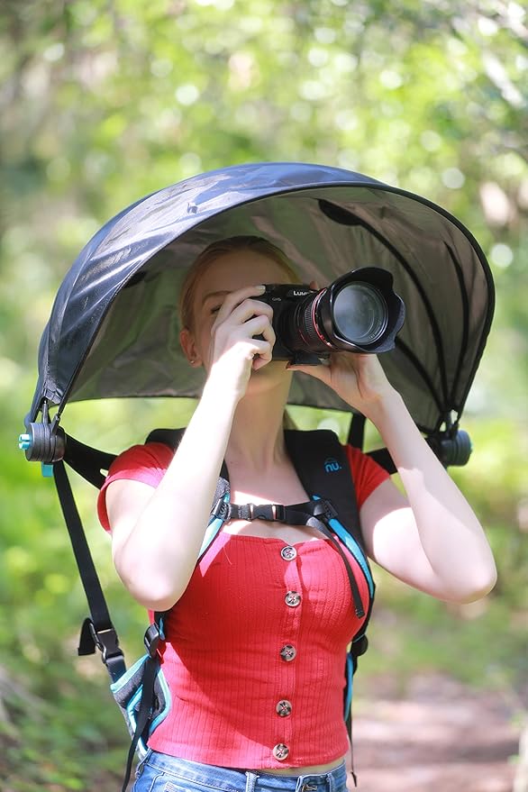 NEW: Introducing Canope the most complete and versatile wearable Hands-Free weather protection device/umbrella providing both Rain &amp Sun protection.