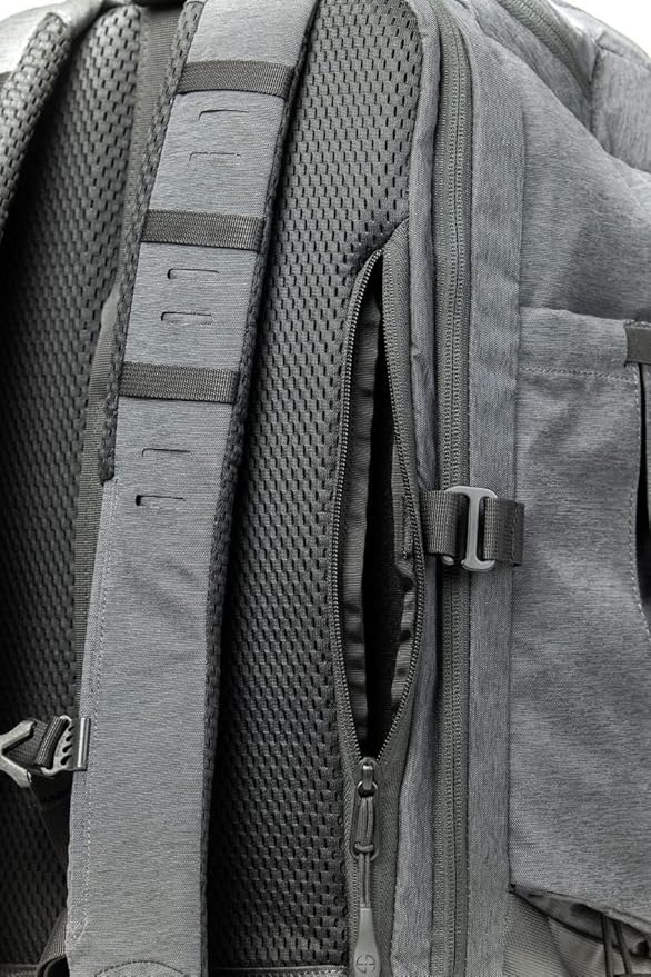 LA Police Gear LAPG Terrain Stealth Backpack Covert &amp Durable EDC Backpack Low Profile Tactical Backpack Heather Olive
