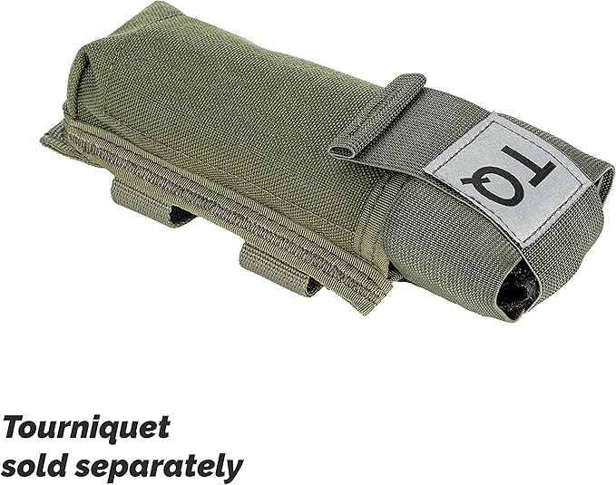 North American Rescue C-A-T Tourniquet Holder NAR CAT Gen 6 Gen 7 Tactical TQ Pouch MOLLE Connectors for Duty Belt Gear Vest