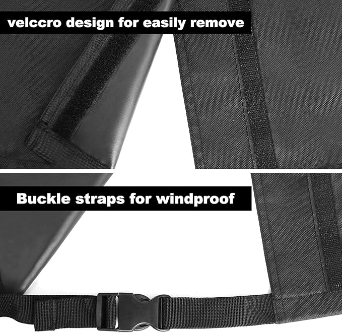 Outdoor Generator Covers Waterproof Heavy Duty 600D Oxford Portable Generator Cover Universal for 5500-15000 Watt Portable Generators 38x28x30 in
