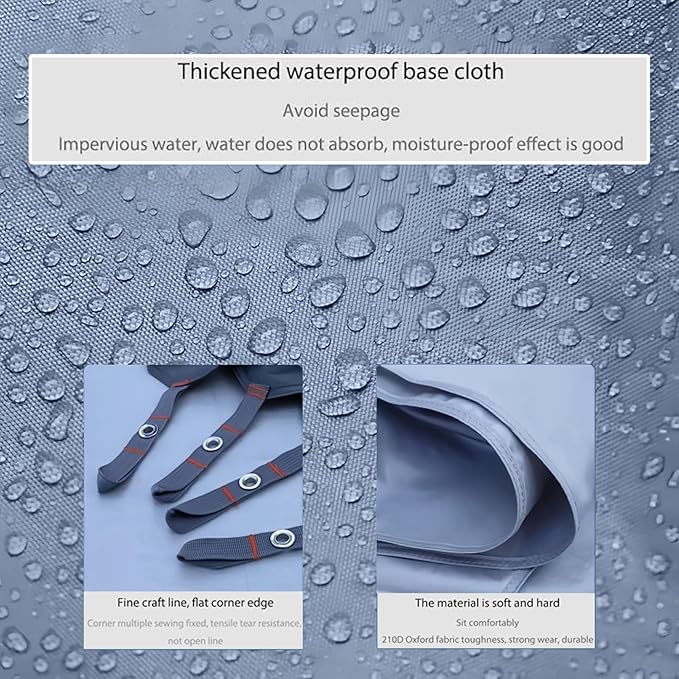 Tent Footprints Outdoor Camping Tent Floor Mat Moisture Proof Ground Sheet 210D Oxford Cloth Ultralight Waterproof Wear-Resistant Multi-Purpose Shading Trap with Tent Stakes