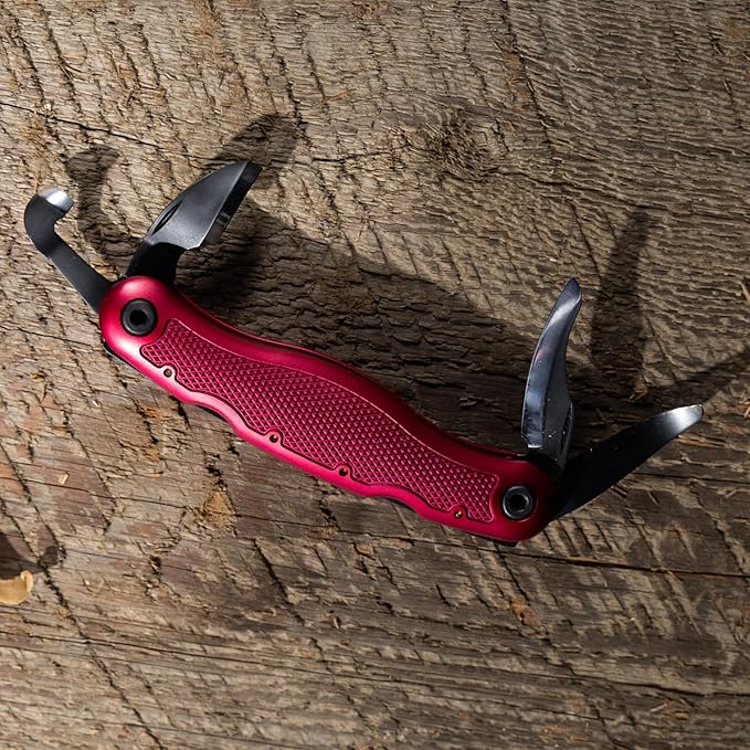 FLEXCUT Spoon Carvin Jack 2.0 Portable Pocket Knife for Wood Carving with 4 Blades Made in the USA | JKN296