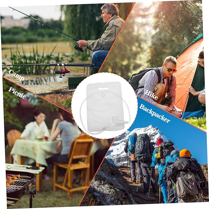Portable Outdoor Shower Bag Lightweight Water Bag for Camping Hiking Emergencies Includes Showerhead for Control Durable Compact Design