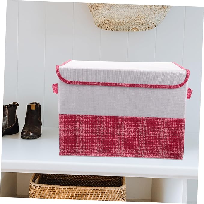 Sundries Storage Case High-end Non-woven Fabric Double Lid Closets Organizer Housewarming