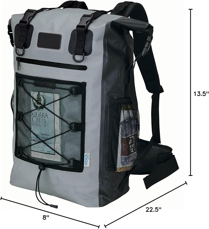 Waterproof 2-in-1 Dry Bag Leak Proof Cooler Duffel Backpack