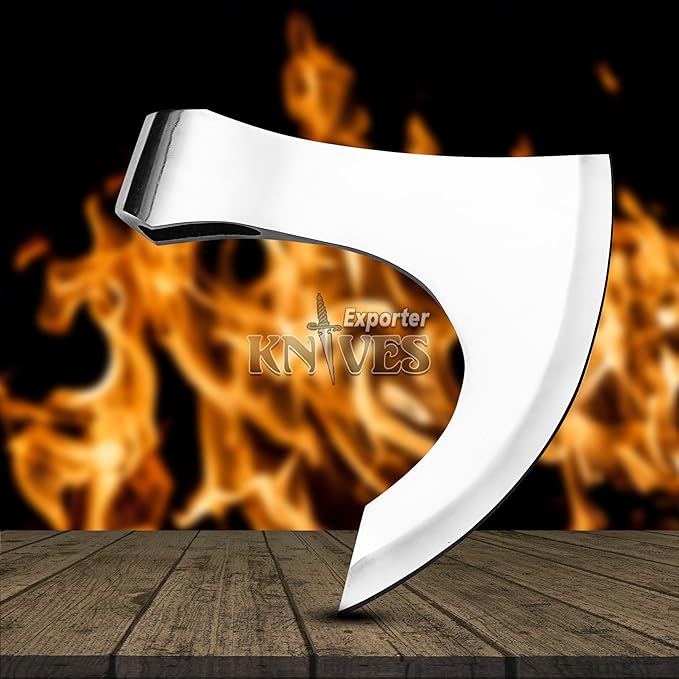 Carbon Steel Bearded Camping Viking Axe Head/Hatchet Head CSH-15 (CSH-01)