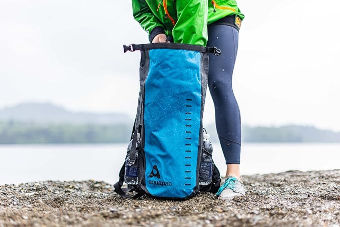 Aquapac Heavyweight 28L Waterproof Toccoa Backpack UK Made Travel Essential 5 Year Warranty Hiking Mountain Biking