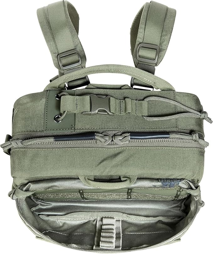 Tasmanian Tiger TT Modular Medic Combat Pack 18 Litre Tactical Medic-Pack Emergency Backpack with Removable SRPP Panels Red - One Size