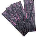 Black Purple Knife Handle Scales BlankCustomized Resin DIY Carving Decoration Material 2pcs(170x43x6mm4PCS)