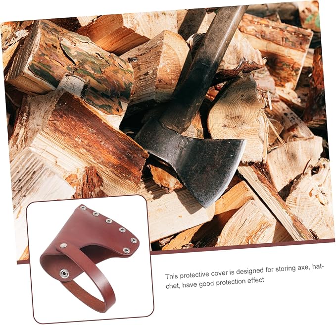 TEHAUX Ax Protector Hatchet Garden Tools Camping Tools Protective Small Gardening Axe Protector Protective