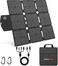 SOKIOVOLA 120W Foldable Solar Panel with MC-4 Connector Portable Solar Panel for Camping Folding Solar Panel Charger for Portable Power Station Laptops RV