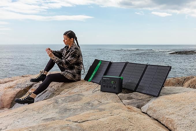 Schneider OffGrid 100W Portable Solar Panel PSP100 Solar Generator Panels All-in-One Solar Panel and Carrying Case