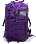 Bug Out Bag Backpack - 50L Tactical Backpack - Great for Survival Essentials (Purple)