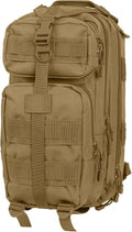Rothco Convertible Medium Transport Pack – 25L Backpack – Shoulder or Crossbody – MOLLE and Hydration Compatible (Coyote Brown)