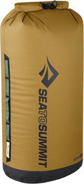 Sea to Summit Big River Dry Bag Heavy-Duty Dry Storage 65 Liter Gold Brown