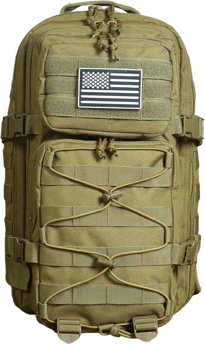 Military Tactical Backpack for Men Army 1 Day Assault Pack Molle Bag Bug Out Bag 26L