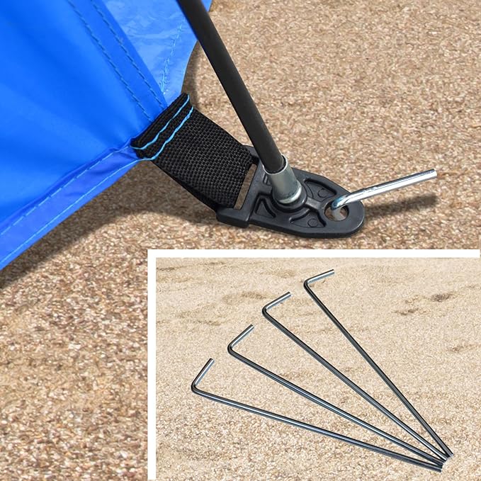 BenefitUSA POP UP Beach Tent Potable Shelter Camping Sun Shade Outdoor Canopy