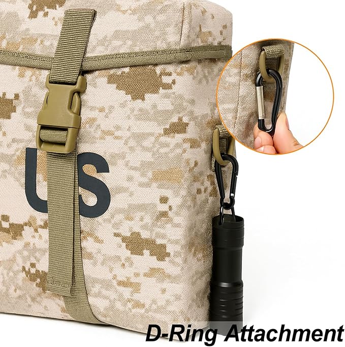 MT 2Pcs US Military MOLLE Sustainment Pouch Army Utility Pouch
