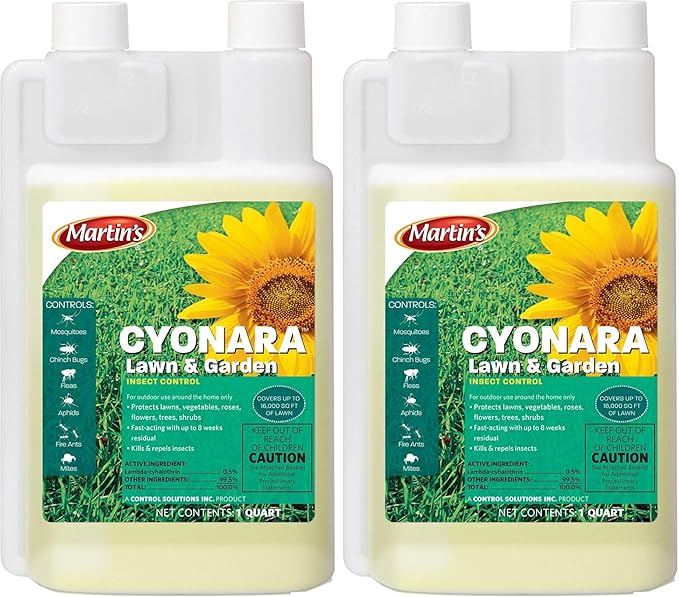 Martin's 32 oz Cyonara Lawn &amp Garden Concentrate Clear 1 Quart (Pack of 2)