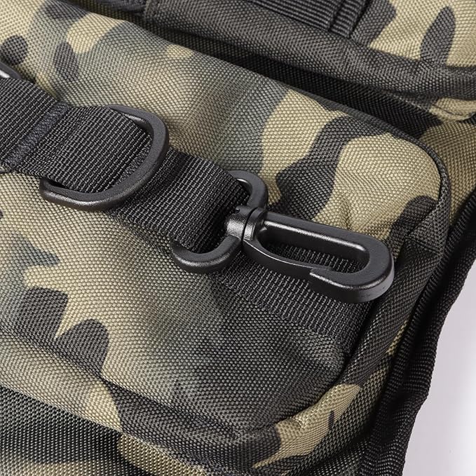 Tactical Chest Pack EDC Chest Bag Utility Molle Chest Rig Pouch with CCW Compartment Adjustable Strap Admin Pouch