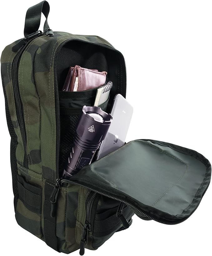Rothco Tactical Traveler Crossbody Bag – Rugged Outdoor Travel Backpack for EDC Gear