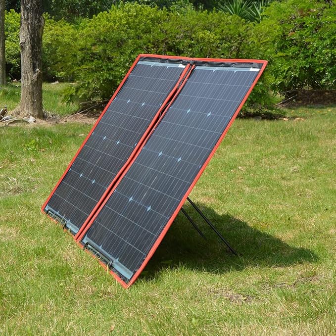 DOKIO Adjustable Tilt Solar Panel Bracket – Portable Stainless Steel Stand for Foldable Panels Quick Angle Adjustment Lightweight for RV Camping Balcony