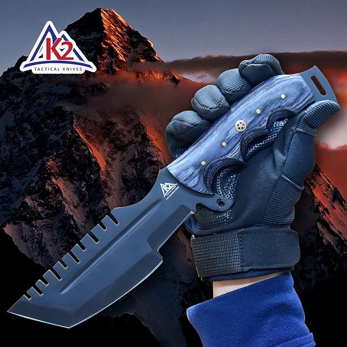 Handmade Handforged Heavy Duty Fixed Blade Knife | Hunting | Camping | Survival | EDC