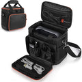 Trunab Travel Carrying Bag Compatible with Jackery Explorer160/240/300 Portable Power Station Storage Case with Waterproof Bottom and Front Pockets for Charging Cable and Accessories