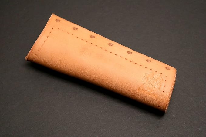 Leather Axe Handle Guard/Collar (Wetterlings Bushman by Les Stroud Tan/Natural Leather)