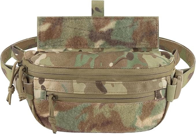 3 in 1 Drop Pouch Hanger Pouches Waistpack Sling Bag Fanny Pack for Vest JPC CPC LBT K19